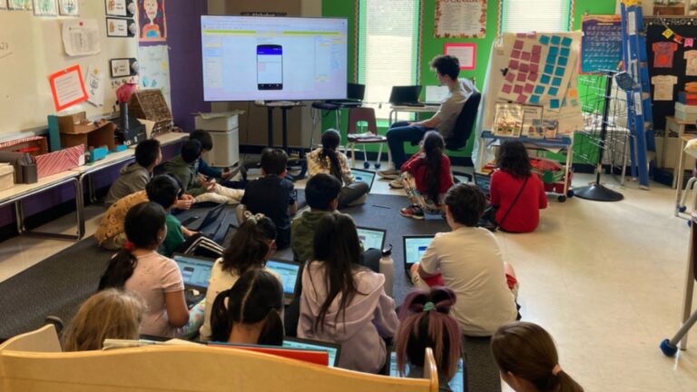Block-Based Mobile App Development for Kids