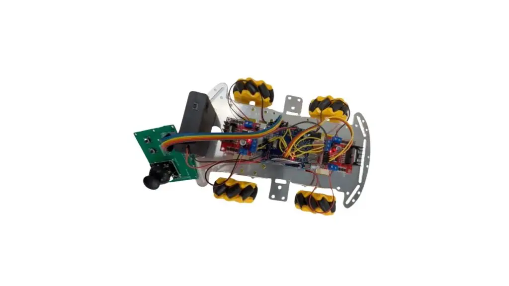 Mecanum Drive Car Omni-Directional Movement Project